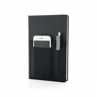 Logotrade promotional product image of: A5 Deluxe notebook with smart pockets